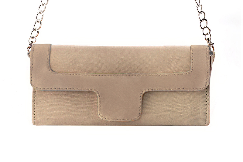 beige sahara dress clutch for women - Florence KOOIJMAN